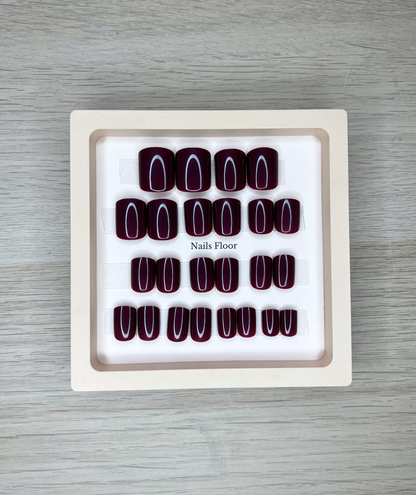 Short Bob - Bordeaux Violet