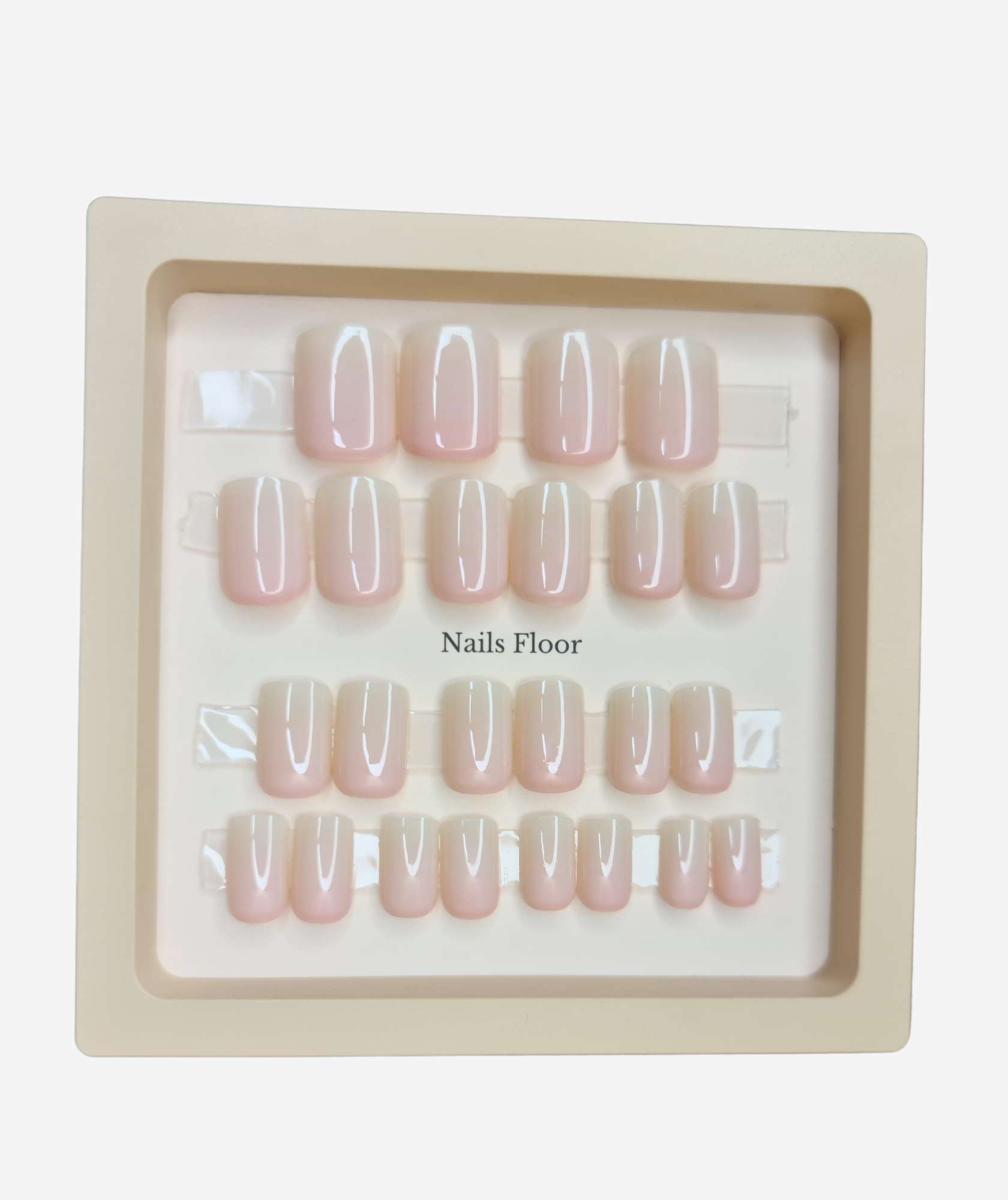 Faux ongles baby boomer