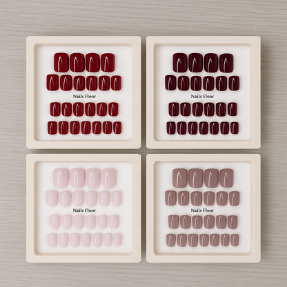 False nails - Short bob