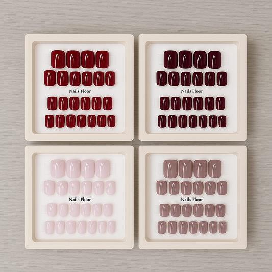 False nails - Short bob