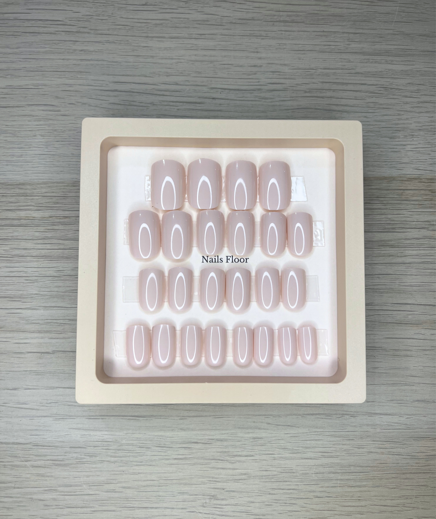 Long Bob - Pale Nude Pink